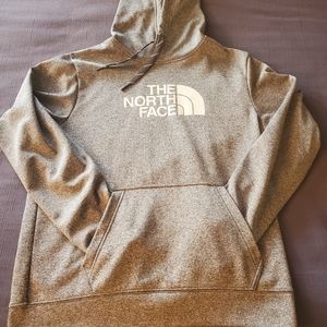 The North Face pullover hooded sweatshirt.